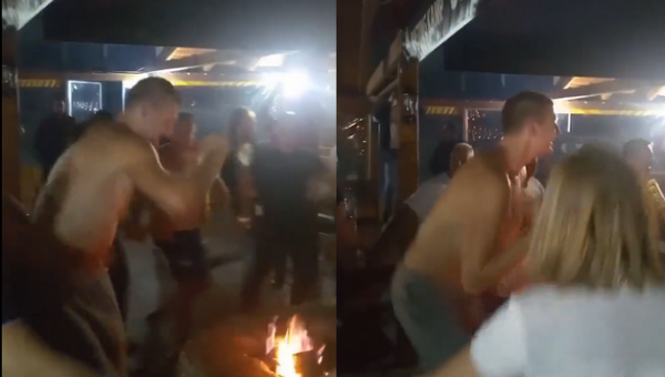 N. Jokičiaus atostogos Serbijoje: šokiai aplink laužą (VIDEO)
