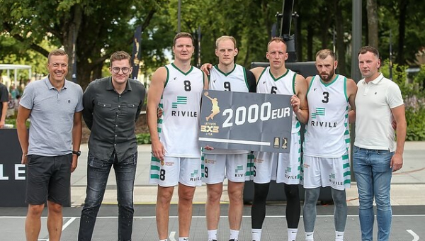 Dominavusi „Rivile“ laimėjo Lietuvos 3×3 lygos etapą Šakiuose
