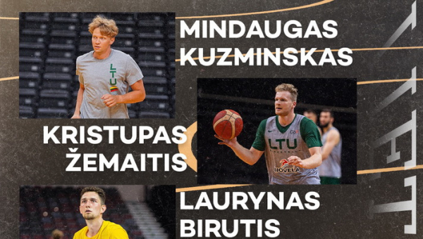 Paaiškėjo Lietuvos rinktinės dvyliktukas rungtynėms prieš Suomiją