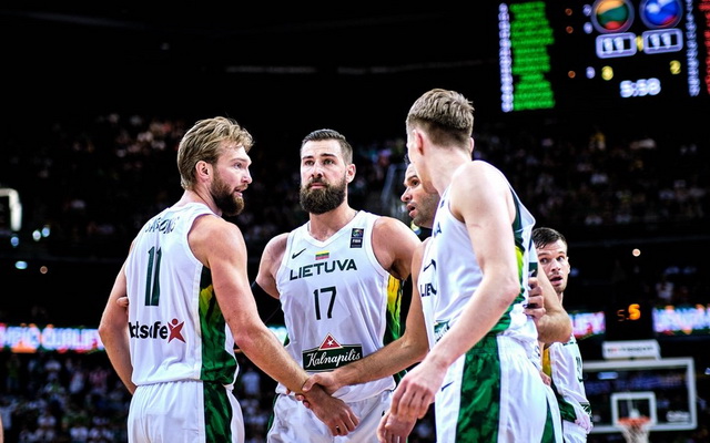Atnaujintame FIBA Europos čempionato reitinge - Lietuvos šuolis aukštyn
