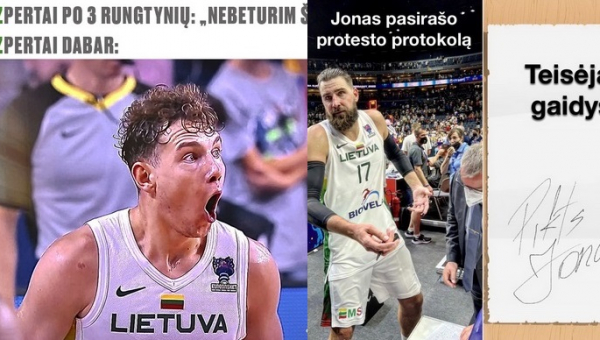 Pamatykite: geriausi memai apie Lietuvos rinktinę (FOTO)