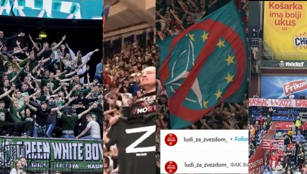 „Crvena Zvezda“ sirgaliai: „Pažadame, kad „Žalgirio“ fanai Belgrade nesijaus saugūs ir laukiami“
