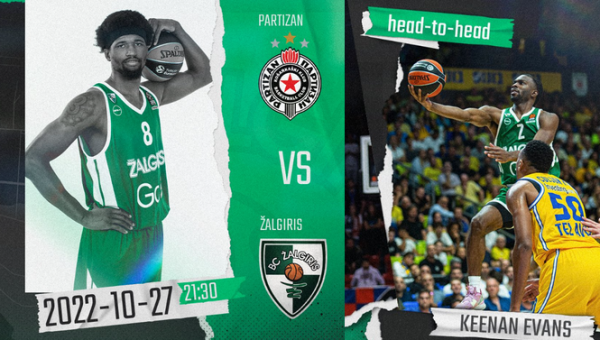 Eurolyga: „Partizan“ – „Žalgiris“ (Tiesiogiai)