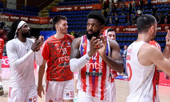 „Crvena Zvezda“ iškovojo pirmą pergalę („Fenerbahče“ nugalėjo „Anadolu Efes“)