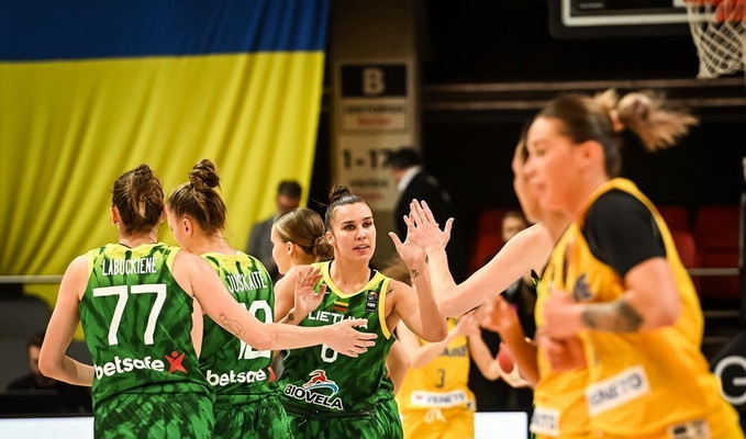Lietuvos moterų rinktinė atrankoje į Europos čempionatą įveikė Ukrainą