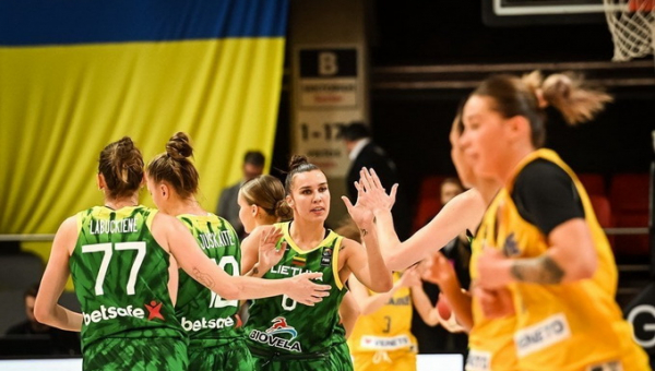 Lietuvos moterų rinktinė atrankoje į Europos čempionatą įveikė Ukrainą