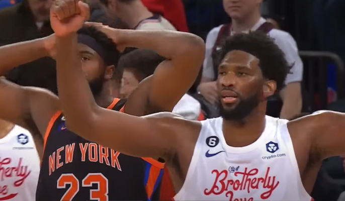 „76ers“ pranoko „Knicks“ krepšininkus (VIDEO)