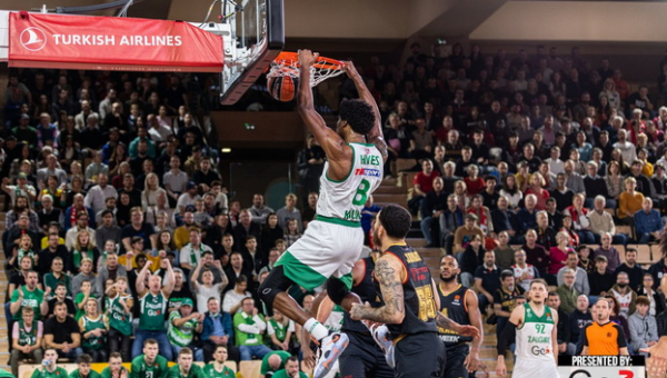 Mačo pabaigoje subyrėjęs „Žalgiris“ pralaimėjo Monake