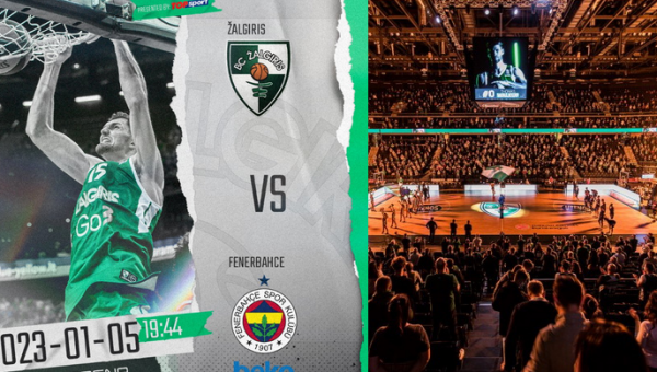 Eurolyga: „Žalgiris“ -„Fenerbahče“ (Tiesiogiai)