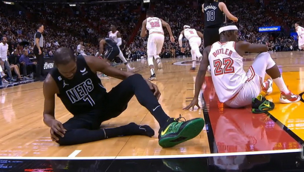 NBA: K. Duranto trauma Majamyje ir J. Clarksono smūgis varžovui į galvą (VIDEO)