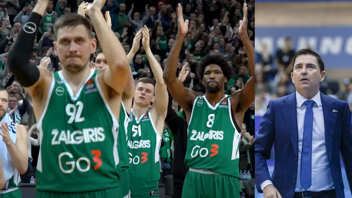 X. Pascualis: „Aikštelėje „Žalgiris“ atiduoda širdį ir manau, kad jie pateks į atkrintamąsias“