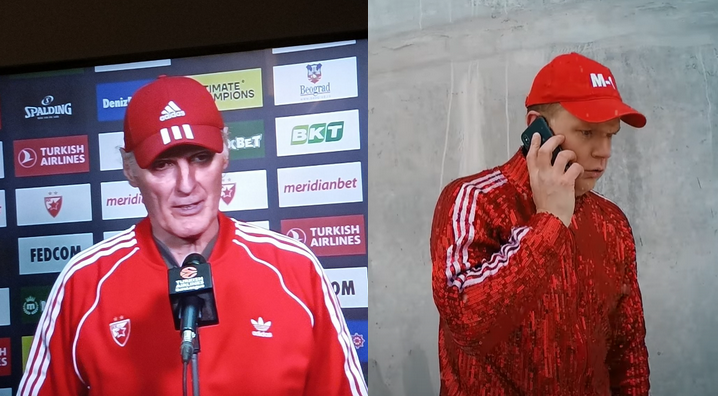 Internautus prajuokino „Crvena Zvezda“ trenerio apranga: lygino su Saulėno personažu 