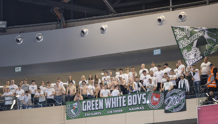 „Green White Boys“: „Garsiai ir išdidžiai dominavome arenoje iki galo“