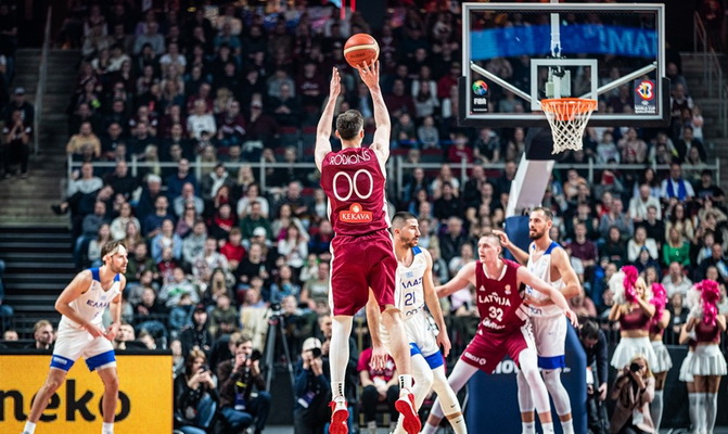 Pasaulio čempionato atrankos finiše Latvija įveikė graikus