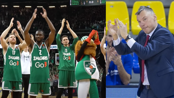 Š. Jasikevičius: „Žalgiris“ yra viena iš geresnį krepšinį žaidžiančių ekipų Eurolygoje“