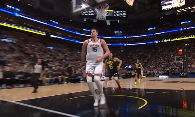 Gražiausias NBA nakties epizodas - efektinga „Nuggets“ ataka (VIDEO)