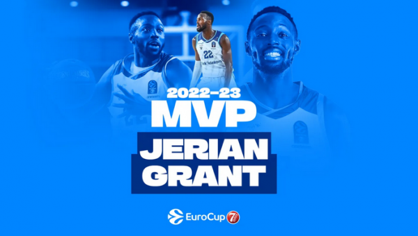 J. Grantas - Europos taurės MVP