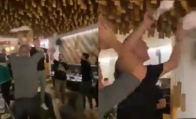 Internete pasirodė vaizdai iš vakarėlio, kuriame šėlo Š. Jasikevičius su „Barcelona“ (VIDEO)