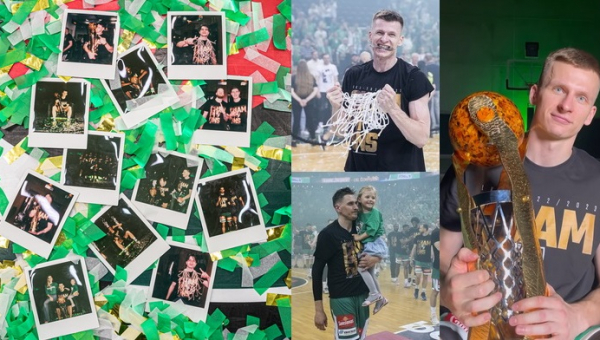 „Žalgirio“ triumfas LKL: asmenukės, džiaugsmas ir Ulanovo kalba (FOTO) (VIDEO)