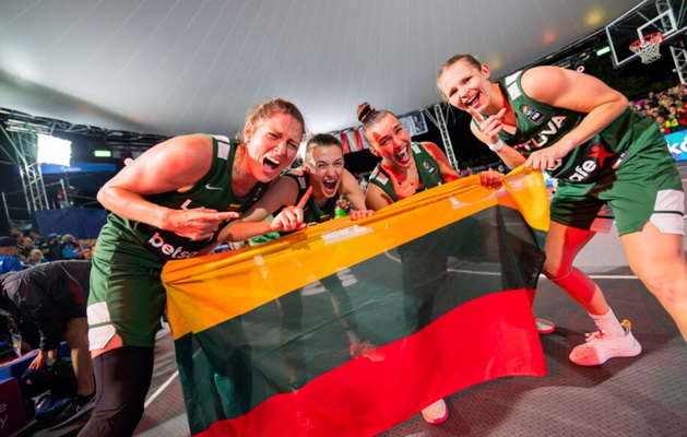 Lietuvos moterų 3x3 krepšinio rinktinė – Europos žaidynių čempionė