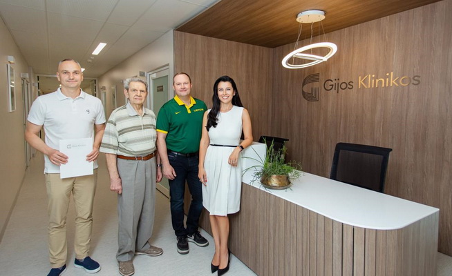 „Gijos Klinikos“ – Lietuvos vyrų krepšinio rinktinės medicinos partneris