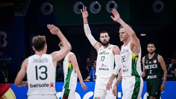 Lietuvos rinktinė užtikrintai nugalėjo Meksikos krepšininkus (FOTO)