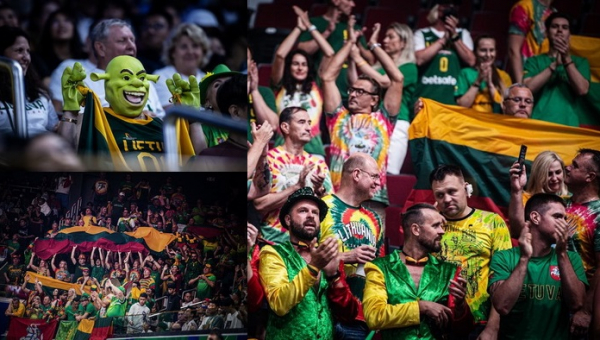 Užsienio spauda: „Lietuvos sirgaliai yra geriausi pasaulio čempionate“