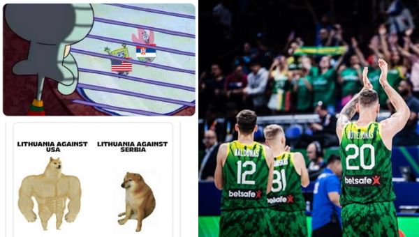 FIBA pasišaipė iš Lietuvos rinktinės pralaimėjimo serbams
