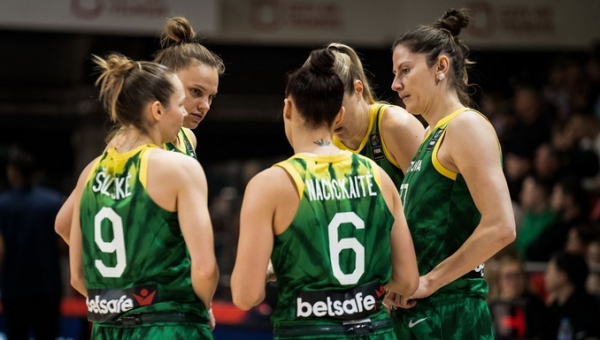 FIBA reitinge – ženklus Lietuvos moterų rinktinės kritimas žemyn