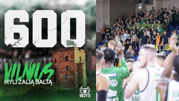 „Green White Boys“ pareiškimas: „Vilnius myli „žalią baltą“