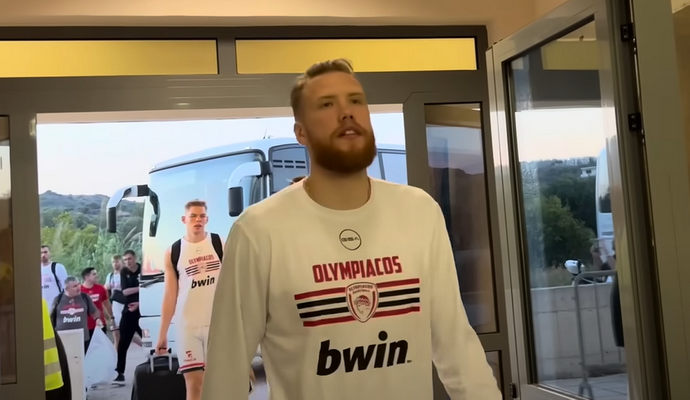 I. Brazdeikis ir „Olympiacos“ nepadoriu skirtumu pranoko varžovus