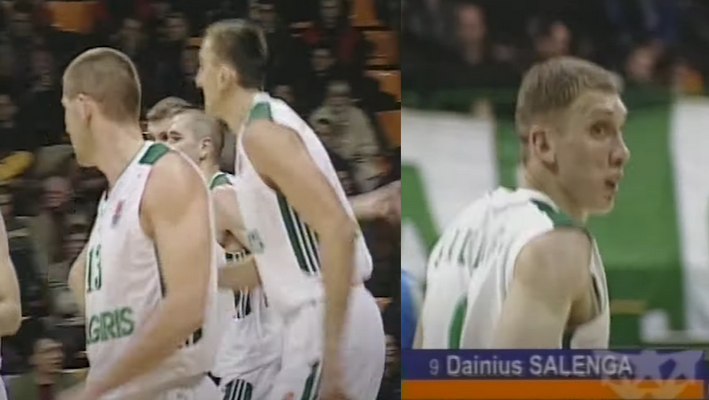 Krepšinio klasika: „Žalgirio“ ekipos pergalę prieš „Peristeri“ komandą (VIDEO)