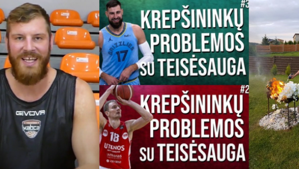 Lietuvos krepšininkų problemos su teisėsauga: lažybų skandalai ir vairavimas be teisių