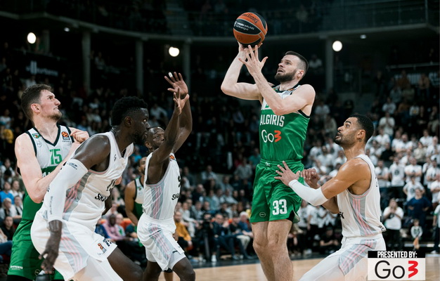 „Žalgiriui“ nepavyko atsirevanšuoti ASVEL ekipai