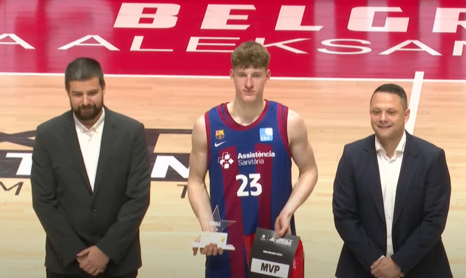 „Barcelona“ laimėjo Eurolygos jaunimo turnyrą, o K. Jakučionis - MVP