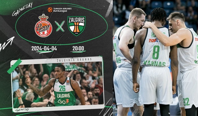 Žūtbūtinės Eurolygos rungtynės: „Monaco“ - „Žalgiris“ (Tiesiogiai)