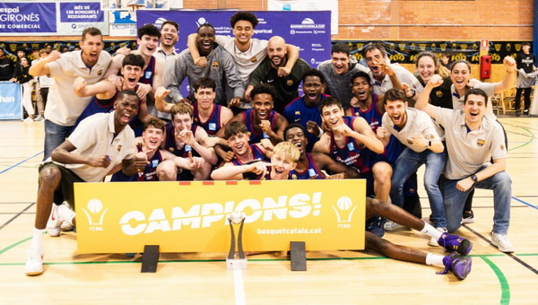 „Barcelona“ - Katalonijos jaunimo čempionai , o K. Jakučionis tapo MVP
