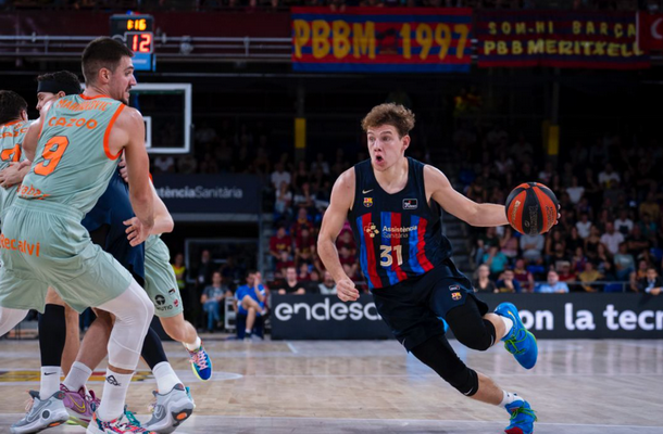 R. Jokubaitis buvo naudingas, bet „Barcelona“ nusileido „Unicaja“ ekipai