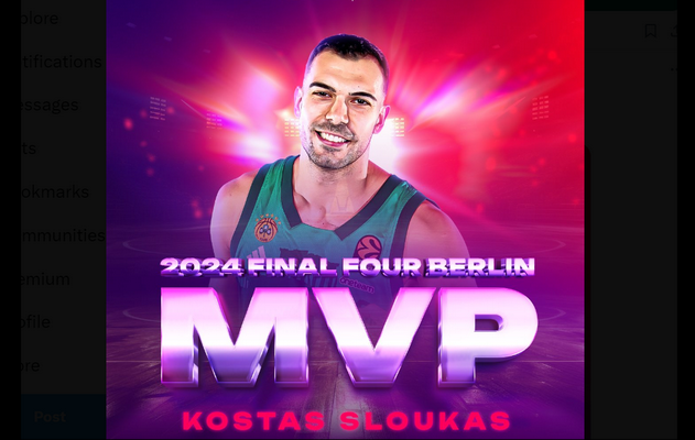 Eurolygos finalo ketverto MVP - K. Sloukas