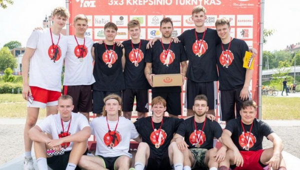 „SKM Vilniaus duonos“ 3x3 turnyre“ – ir LKL žaidėjų triumfas