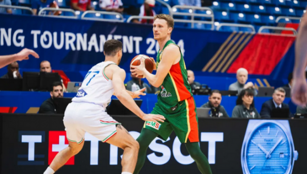 Lietuva pranoko italus ir atsidūrė per žingsnį nuo olimpiados