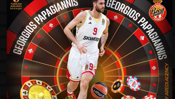 D. Motiejūną „Monaco“ komandoje oficialiai pakeitė G. Papagiannis