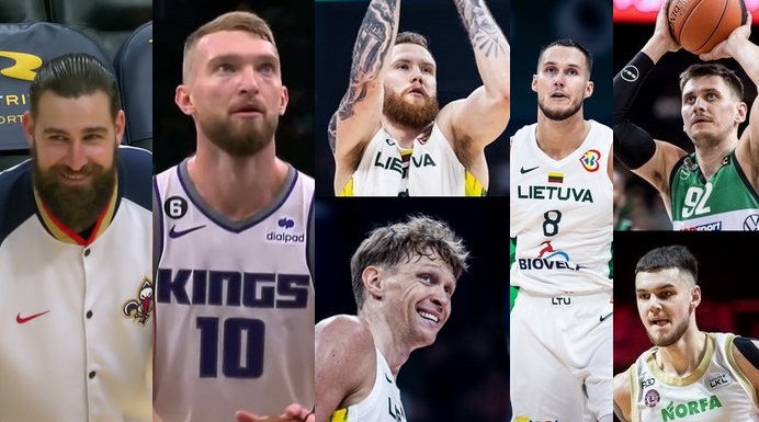 Sudarytas praėjusio sezono Lietuvos krepšininkų reitingas: NBA bokštai - sąrašo viršūnėje