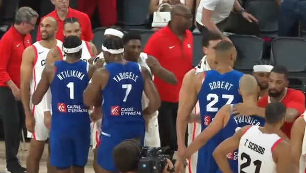 Prancūzija kontrolinėse rungtynėse nusileido Kanados krepšininkams