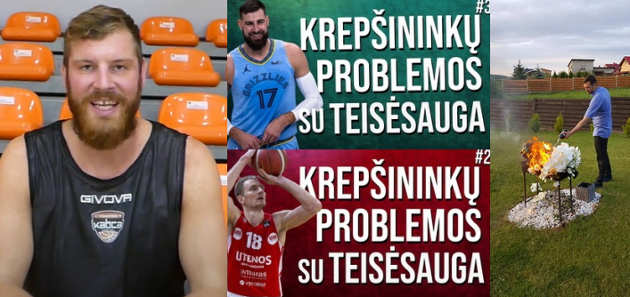 Prisiminkite: Lietuvos krepšininkų problemos su teisėsauga (VIDEO)