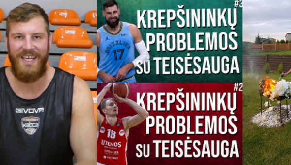 Prisiminkite: Lietuvos krepšininkų problemos su teisėsauga (VIDEO)