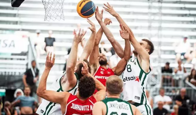 Europos 3x3 čempionato ketvirtfinalyje Lietuva kovos su olimpine vicečempione Prancūzija