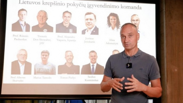M. Balčiūnas paviešino, kas užimtų LKF generalinio sekretoriaus postą