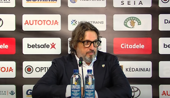 A. Trinchieri: „Gal Smailagičius po „Žalgirio“ marškinėliais buvo apsivilkęs varžovo aprangą?“