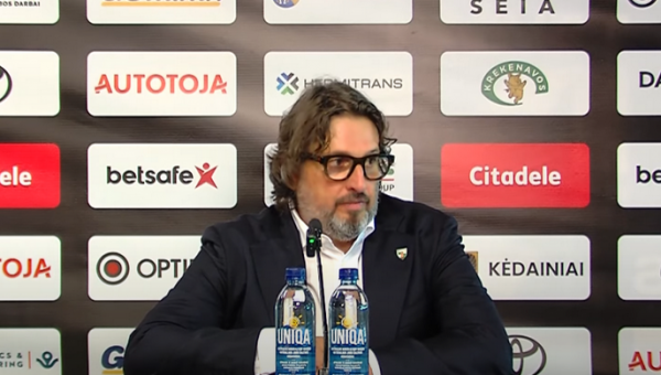 A. Trinchieri: „Gal Smailagičius po „Žalgirio“ marškinėliais buvo apsivilkęs varžovo aprangą?“